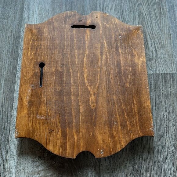 Vintage “Footprints in the Sand” Wooden Wall Plaque Inspirational Christian - Picture 2 of 6